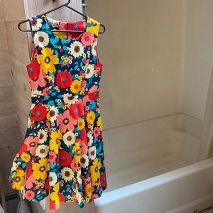Floral print dress